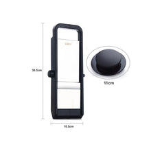 Ganesh adjustable slicer, plastic, black and silver, single piece.