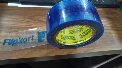 Blue tape for packaging with Flipkart lJodoBoy for delivery use.