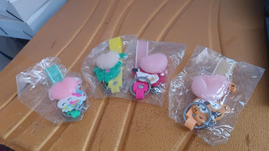 Silicone Keychain with Wrist Strap & Squeeze Toy (1 Pc Mix design)