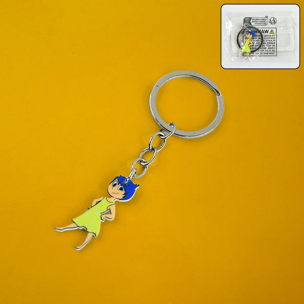 Kawaii Style Haired Girl Keychain
